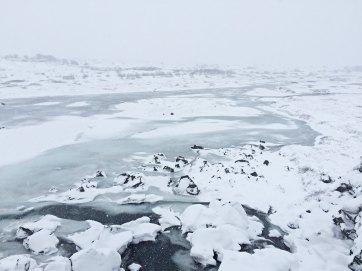 Thingvellir 國家公園內的冰河